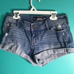 Low Rise Jean Shorts